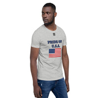 Short-Sleeve Unisex T-Shirt "1014-0031 U.S.A. (Black Logo)" - JCBTGlobal