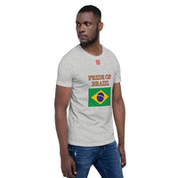 Short-Sleeve Unisex T-Shirt "1014-0061 Brazil (Red Logo)" - JCBTGlobal