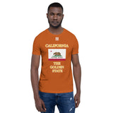 Short-Sleeve Unisex T-Shirt "10103-0011 California (White Logo)" - JCBTGlobal