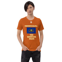 Short-Sleeve Unisex T-Shirt "10103-0061 Pennsylvania (White Logo)" - JCBTGlobal