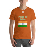 Short-Sleeve Unisex T-Shirt "1014-0021 India (White Logo)" - JCBTGlobal