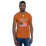 Short-Sleeve Unisex T-Shirt "1014-0031 U.S.A. (White Logo)" - JCBTGlobal