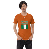 Short-Sleeve Unisex T-Shirt "1014-0071 Nigeria (White Logo)" - JCBTGlobal