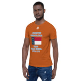 Short-Sleeve Unisex T-Shirt "10103-0101 North Carolina (White Logo)" - JCBTGlobal