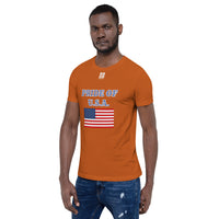 Short-Sleeve Unisex T-Shirt "1014-0031 U.S.A. (White Logo)" - JCBTGlobal