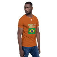 Short-Sleeve Unisex T-Shirt "1014-0061 Brazil (White Logo)" - JCBTGlobal