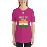 Short-Sleeve Unisex T-Shirt "2014-0021 India (White Logo)" - JCBTGlobal