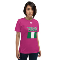 Short-Sleeve Unisex T-Shirt "2014-0071 Nigeria (White Logo)" - JCBTGlobal