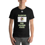 Short-Sleeve Unisex T-Shirt "10103-0051 Illinois (White Logo)" - JCBTGlobal