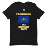 Short-Sleeve Unisex T-Shirt "10103-0061 Pennsylvania (White Logo)" - JCBTGlobal