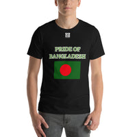 Short-Sleeve Unisex T-Shirt "1014-0081 Bangladesh (White Logo)" - JCBTGlobal