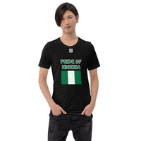 Short-Sleeve Unisex T-Shirt "1014-0071 Nigeria (White Logo)" - JCBTGlobal