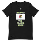 Short-Sleeve Unisex T-Shirt "2013-0051 Illinois (White Logo)" - JCBTGlobal