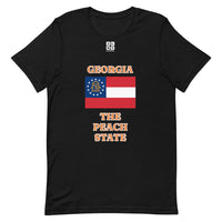 Short-Sleeve Unisex T-Shirt "2013-0091 Georgia (White Logo)" - JCBTGlobal