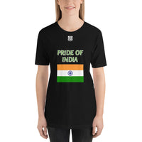 Short-Sleeve Unisex T-Shirt "2014-0021 India (White Logo)" - JCBTGlobal