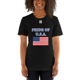 Short-Sleeve Unisex T-Shirt "2014-0031 U.S.A. (White Logo)" - JCBTGlobal