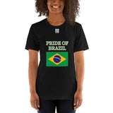 Short-Sleeve Unisex T-Shirt "2014-0061 Brazil (White Logo)" - JCBTGlobal