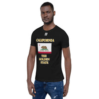 Short-Sleeve Unisex T-Shirt "10103-0011 California (White Logo)" - JCBTGlobal