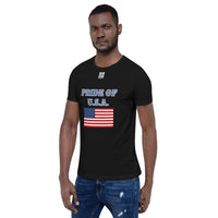 Short-Sleeve Unisex T-Shirt "1014-0031 U.S.A. (White Logo)" - JCBTGlobal