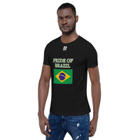 Short-Sleeve Unisex T-Shirt "1014-0061 Brazil (White Logo)" - JCBTGlobal