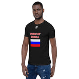 Short-Sleeve Unisex T-Shirt "1014-0091 Russia (White Logo)" - JCBTGlobal