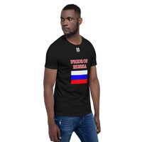 Short-Sleeve Unisex T-Shirt "1014-0091 Russia (White Logo)" - JCBTGlobal