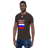 Short-Sleeve Unisex T-Shirt "1014-0091 Russia (White Logo)" - JCBTGlobal