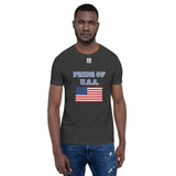 Short-Sleeve Unisex T-Shirt "1014-0031 U.S.A. (White Logo)" - JCBTGlobal