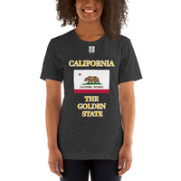 Short-Sleeve Unisex T-Shirt "2013-0011 California (White Logo)" - JCBTGlobal