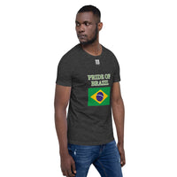 Short-Sleeve Unisex T-Shirt "1014-0061 Brazil (White Logo)" - JCBTGlobal