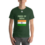 Short-Sleeve Unisex T-Shirt "1014-0021 India (White Logo)" - JCBTGlobal