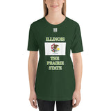 Short-Sleeve Unisex T-Shirt "2013-0051 Illinois (White Logo)" - JCBTGlobal