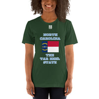 Short-Sleeve Unisex T-Shirt "2013-0101 North Carolina (White Logo)" - JCBTGlobal