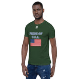 Short-Sleeve Unisex T-Shirt "1014-0031 U.S.A. (White Logo)" - JCBTGlobal