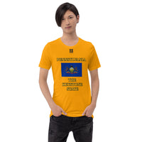 Short-Sleeve Unisex T-Shirt "10103-0061 Pennsylvania (Black Logo)" - JCBTGlobal