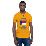 Short-Sleeve Unisex T-Shirt "10103-0101 North Carolina (Black Logo)" - JCBTGlobal