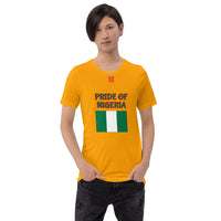 Short-Sleeve Unisex T-Shirt "1014-0071 Nigeria (Red Logo)" - JCBTGlobal