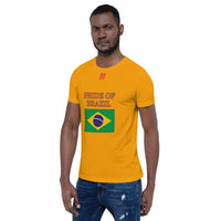 Short-Sleeve Unisex T-Shirt "1014-0061 Brazil (Red Logo)" - JCBTGlobal