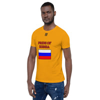 Short-Sleeve Unisex T-Shirt "1014-0091 Russia (Black Logo)" - JCBTGlobal