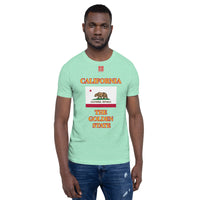 Short-Sleeve Unisex T-Shirt "10103-0011 California (Red Logo)" - JCBTGlobal