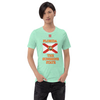 Short-Sleeve Unisex T-Shirt "10103-0031 Florida (Red Logo)" - JCBTGlobal