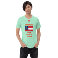 Short-Sleeve Unisex T-Shirt "10103-0091 Georgia (Red Logo)" - JCBTGlobal