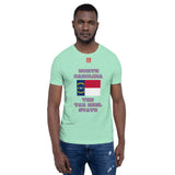 Short-Sleeve Unisex T-Shirt "10103-0101 North Carolina (Red Logo)" - JCBTGlobal