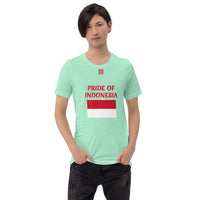 Short-Sleeve Unisex T-Shirt "1014-0041 Indonesia (Red Logo)" - JCBTGlobal