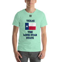 Short-Sleeve Unisex T-Shirt "10103-0021 Texas (Black Logo)" - JCBTGlobal