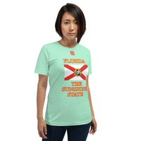 Short-Sleeve Unisex T-Shirt "2013-0031 Florida (Red Logo)" - JCBTGlobal