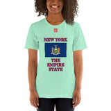 Short-Sleeve Unisex T-Shirt "2013-0041 New York (Red Logo)" - JCBTGlobal