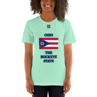 Short-Sleeve Unisex T-Shirt "2013-0071 Ohio (Black Logo)" - JCBTGlobal