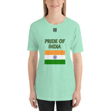 Short-Sleeve Unisex T-Shirt "2014-0021 India (Black Logo)" - JCBTGlobal