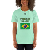 Short-Sleeve Unisex T-Shirt "2014-0061 Brazil (Black Logo)" - JCBTGlobal